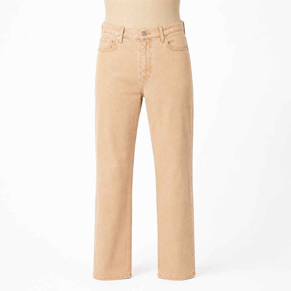 BLDWN Mens Modern Slim Jeans Size 32 x 34 Peach Denim Pants‎ Stretcn Button Fly